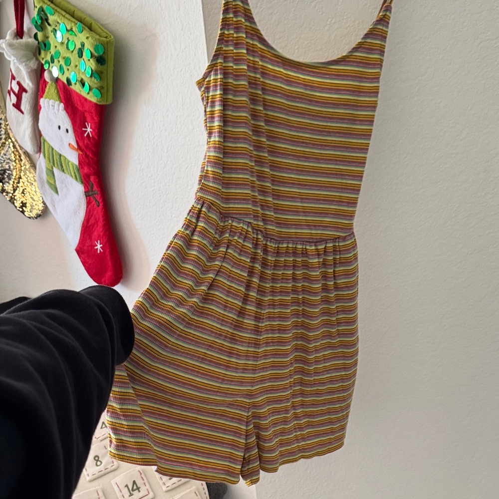 Wild Fable Multicolor Striped Jumpsuit